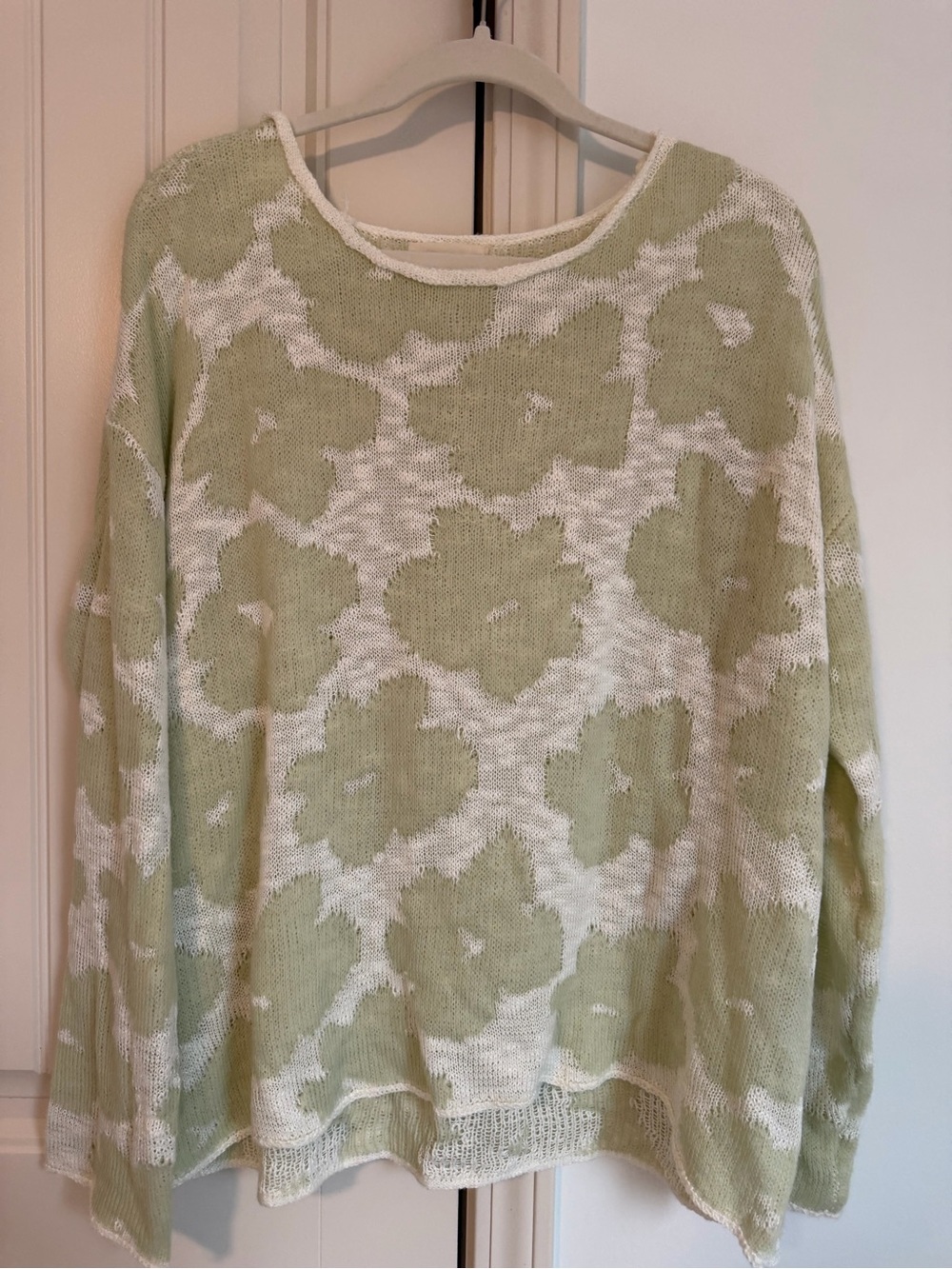Light Green Knit Sweater